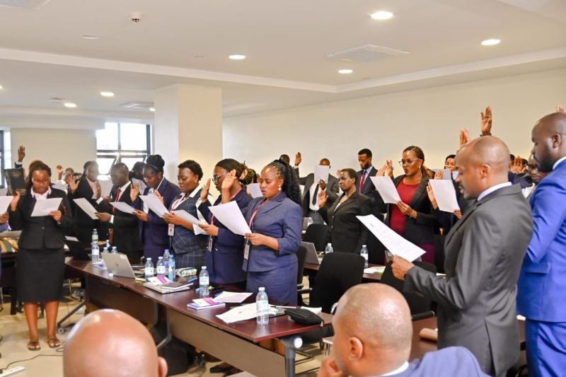 Image for the Tweet beginning: MoJCA Holds Two-Day Induction for