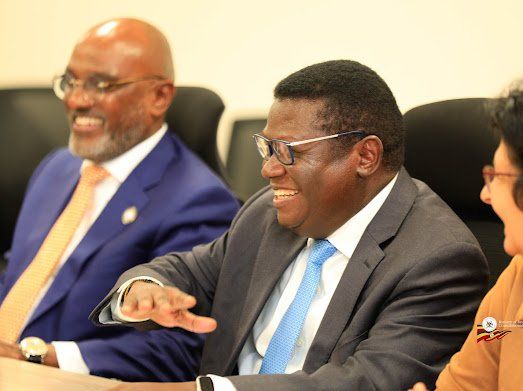 Image for the Tweet beginning: Commonwealth Secretary-General Visits Ministry of