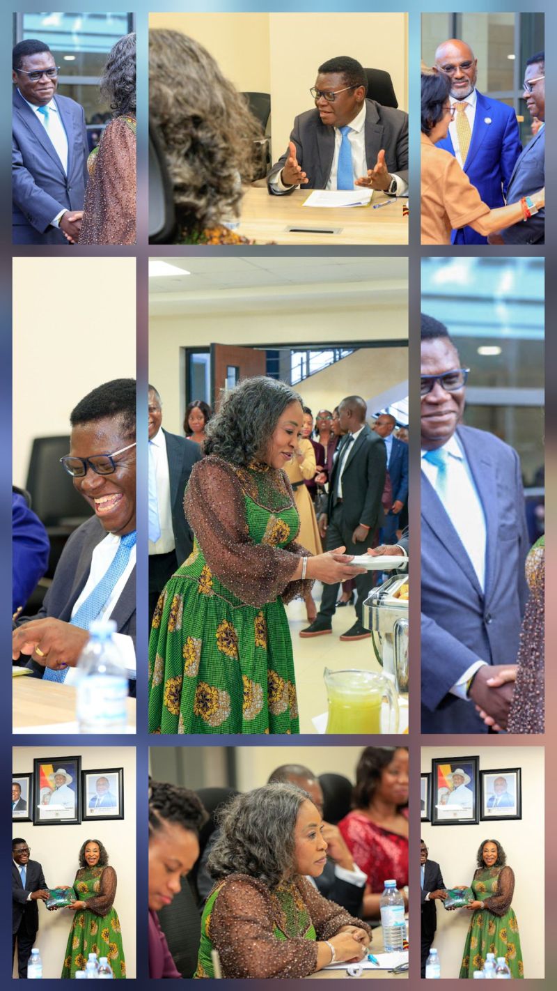 Image for the Tweet beginning: Commonwealth Secretary-General Visits Ministry of