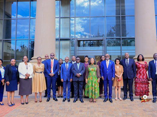 Image for the Tweet beginning: Commonwealth Secretary-General Visits Ministry of